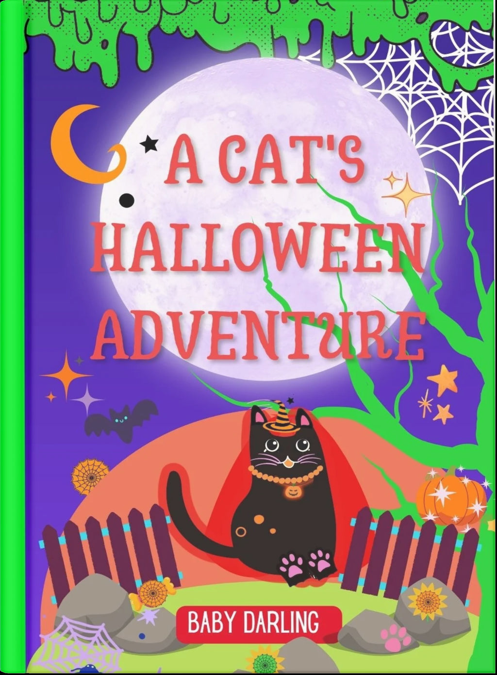 A Cat's Halloween Adventure Halloween book for kids ages 4–8
