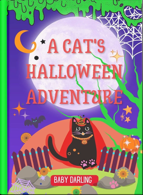 A Cat's Halloween Adventure Halloween book for kids ages 4–8