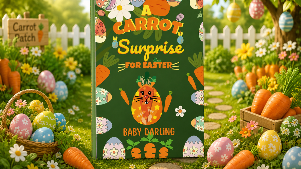 A Carrot Surprise for Easter – children's Easter book with bunny and Easter eggs