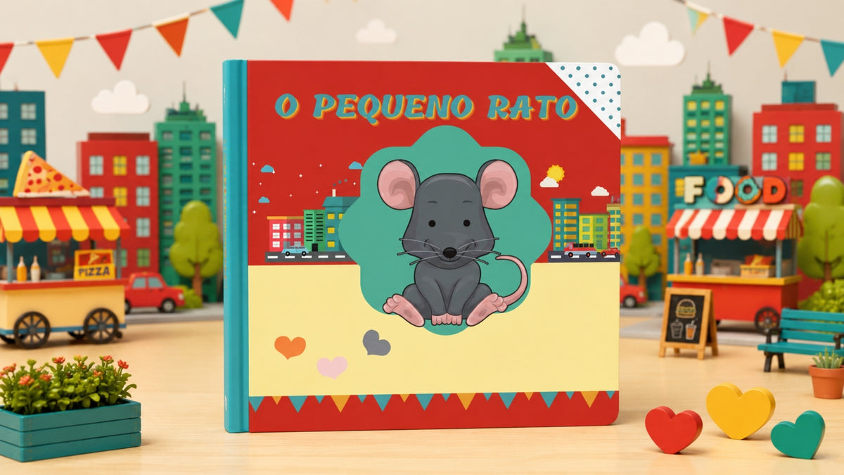 Cover of O Pequeno Rato – Brazilian Portuguese children's book