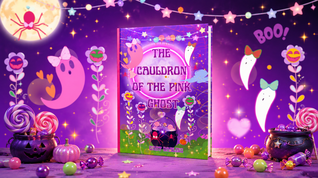 The Cauldron of the Pink Ghost Halloween book for kids ages 4–8