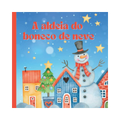 Capa do livro infantil A Aldeia do Boneco de Neve em português