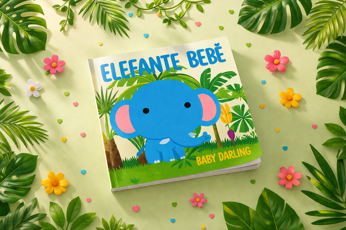 Elefante Bebê children's book in Brazilian Portuguese
